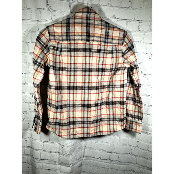 GRAYERS YOUTH PLAID FLANNEL BUTTON FRONT SHIRT SZ (YOUTH 10)‎   WORN ONCE   G-72 - Picture 4 of 4